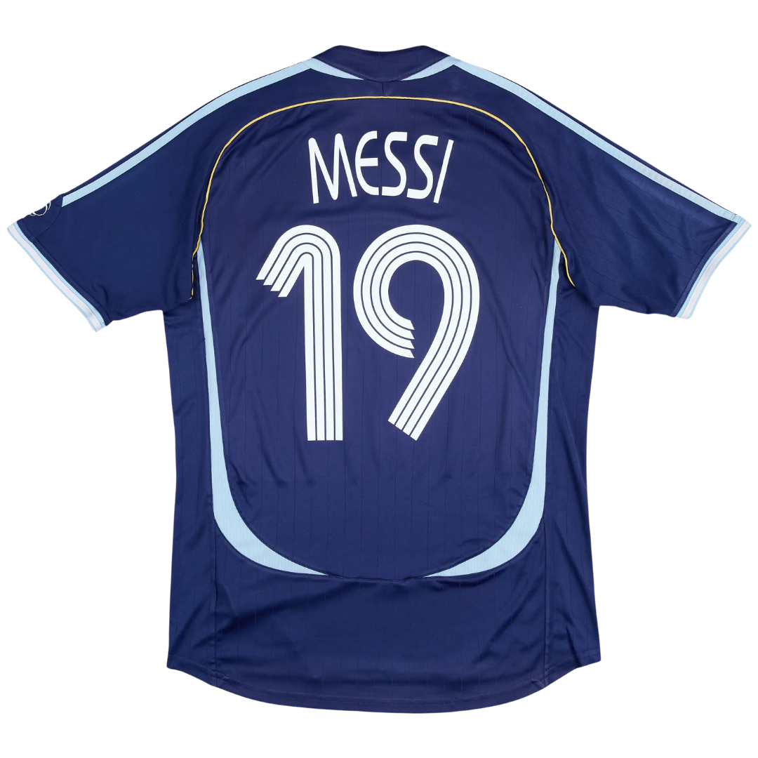 Camisa Retrô Argentina 2006/07 Away - Messi Nº19