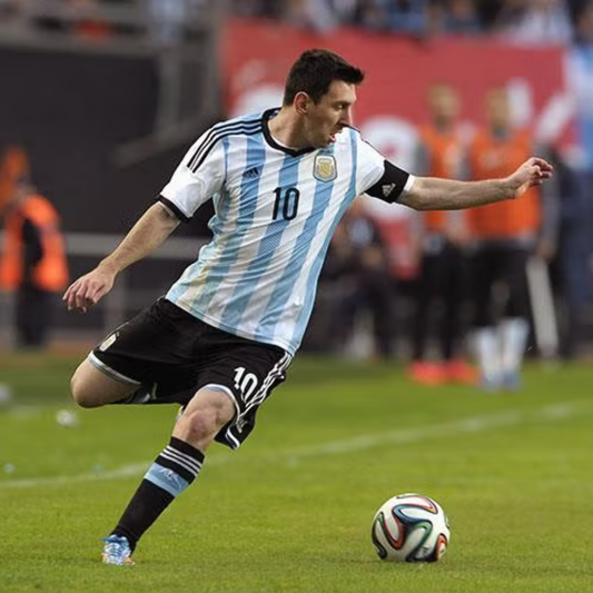 Camisa Retrô Argentina 2013/15 Home - Messi Nº10