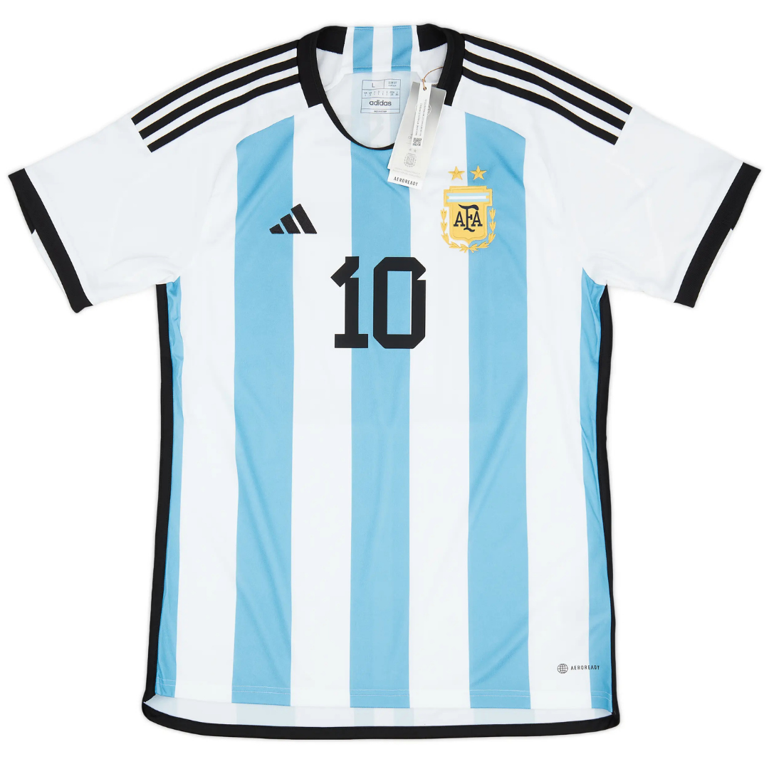 Camisa Retrô Argentina 2022/23 Home - Messi Nº10