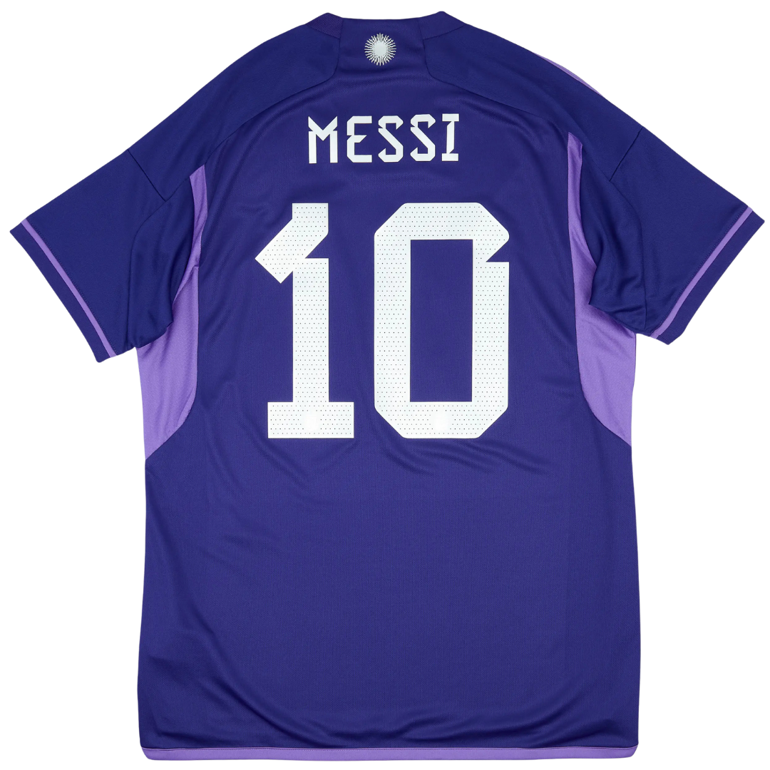 Camisa Retrô Argentina 2022/23 Away - Messi Nº10