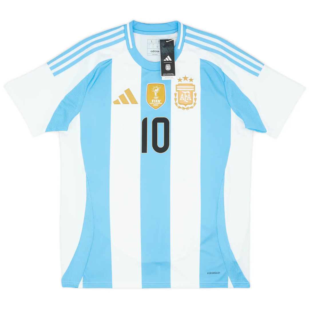 Camisa Argentina 2024/25 Home - Messi Nº10