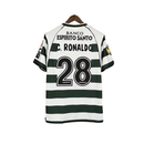 Camisa Retrô Sporting CP 2002/03 Home - C.Ronaldo Nº28