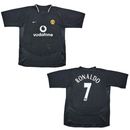 Camisa Retrô Manchester United 2003/04 Away - Ronaldo Nº7