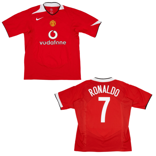 Camisa Retrô Manchester United 2004/05 Home - Ronaldo Nº7