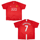 Camisa Retrô Manchester United 2008/09 Home - Ronaldo Nº7