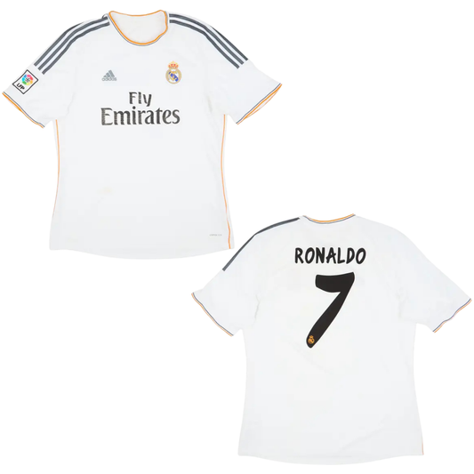 Camisa Retrô Real Madrid 2013/14 Home - Ronaldo Nº7