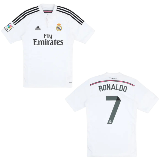 Camisa Retrô Real Madrid 2014/15 Home - Ronaldo Nº7