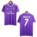 Camisa Retrô Real Madrid 2016/17 Away - Ronaldo Nº7
