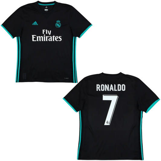 Camisa Retrô Real Madrid 2017/18 Away - Ronaldo Nº7