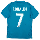 Camisa Retrô Real Madrid 2017/18 Third - Ronaldo Nº7