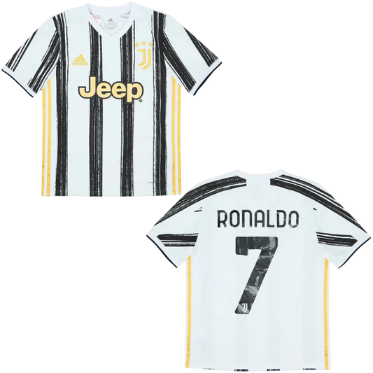 Camisa Retrô Juventus 2020/21 Home - Ronaldo Nº7