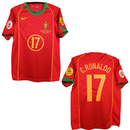 Camisa Retrô Portugal 2004/05 Home - Ronaldo Nº17