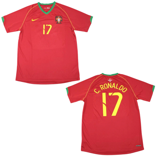 Camisa Retrô Portugal 2006/07 Home - Ronaldo Nº17