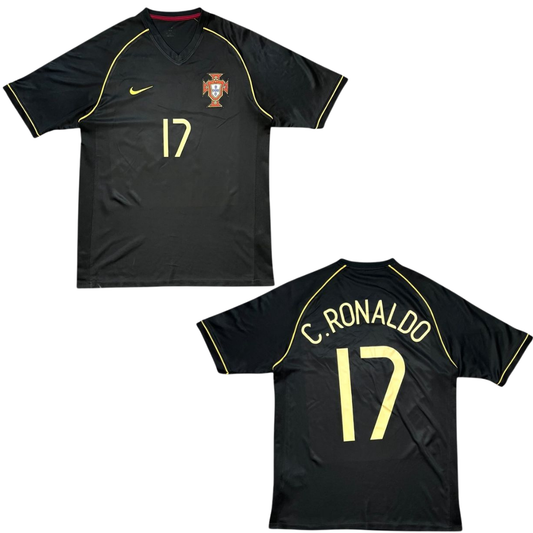 Camisa Retrô Portugal 2006/07 Away - Ronaldo Nº17