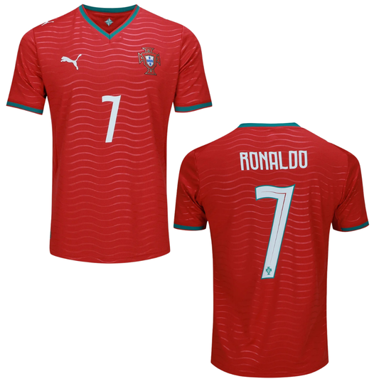Camisa Portugal 2026/27 Home - Ronaldo Nº7